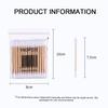 1000Count Cotton Swabs Cotton Swabs for Ears Double Round Bamboo Sticks Cotton Buds Suitable for Makeup and Cleaning HZM01