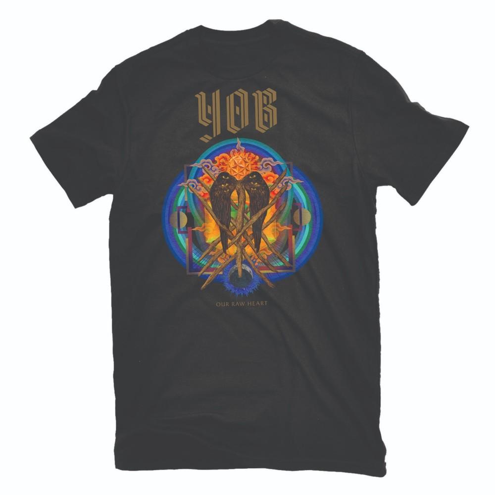 YOB Our Raw Heart T-Shirt NEW! Relapse Records TS4539 Unisex T-Shirt L