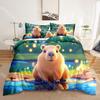 Capybara 3D Bedding Sets Print Duvet Cover Adults/ Children Bed Comforter Birthday Gift Dropshipping