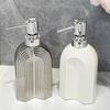 350ml Arched Shaped Soap Dispenser Press Type Shower Gel Bottles  Household