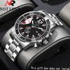 Notionr Men'S Business Casual Stainless Steel Strap Casual Date Display Quartz Men'S Watch