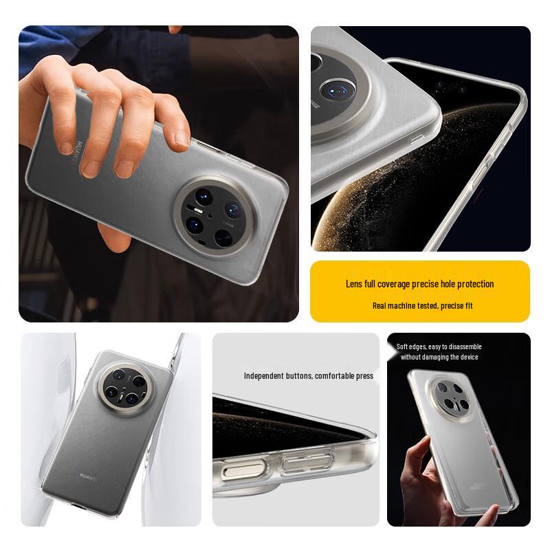 KEKLLE Anti-Yellowing Clear Case for Huawei Mate Phones