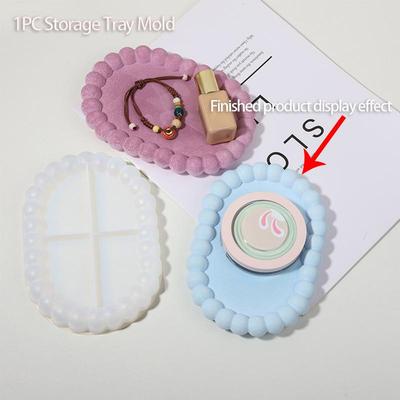 1PC Geometric Bubble Cup Mat Silicone Mold Storage Cup Bottom Support Geometric Cup Mat