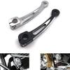 For Harley Chrome Aluminium Inner Shift Rod Shifter Shaft Lever Bracket Touring Electra Street Glide Road King FLHT FLHX