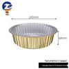 Disposable Round Aluminum Foil Takeaway Container