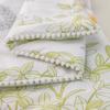 Botanical Leaves Summer Quilt Modern Simple 100% Cotton Air Conditioning Quilted Quilt Home Sofa Travel Camping Thin Blanket