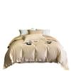 Class A 140 Long-staple Cotton Four-piece Set Cotton Pure Cotton Bed Sheet Quilt Cover Embroidery Simple Hotel Bedding