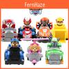 Set Autentico di Veicoli Paw Patrol Per Bambini Con Azione Pull-Back Perfetto Per Collezioni