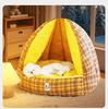 All-Season Semi-Enclosed Pet Nest for Small Dogs and Cats