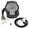 NEW-Universal LCD Digital Motorcycle Odometer Speedometer Instrument For KOSO Adjustable Max 299KM/H 7 Colors Dashboard