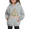 Sweatshirts For Teen Girls Hoodies Long Sleeve Drawstring Pullover Cute Printed Oversized Hoodie Christmas