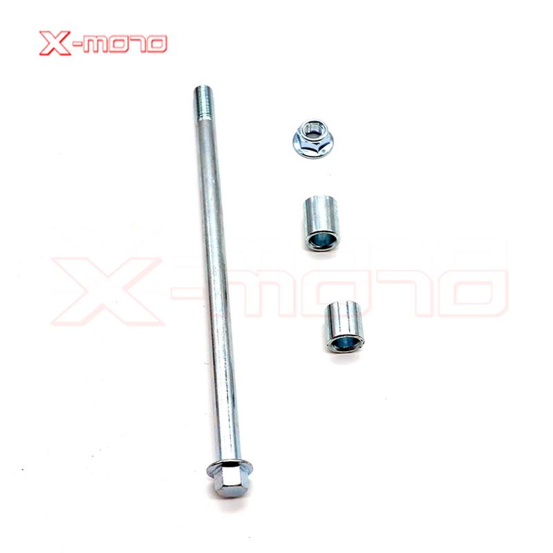 Motorcyle Parts Front Rear Wheel Hub 12mm 190mm/195mm/200mm/205mm/210mm/260mm Axle Shaft Axis Sleeve Fit PIT PRO Trail Dirt Bike