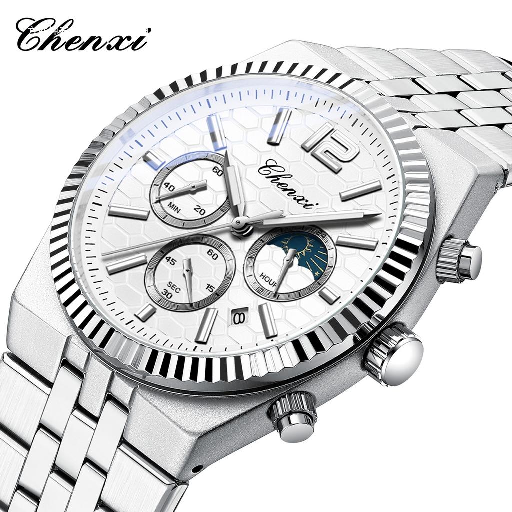 High-quality Custom Exquisite Multifunctional Men's Business Watches Fashion Luminous Waterproof Casual Men's Watches.