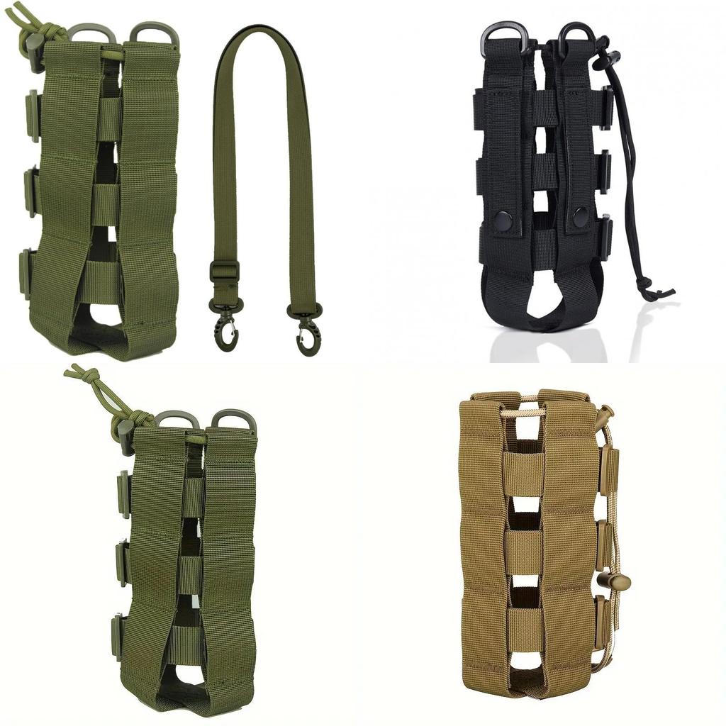 Multifunction Water Cup Sleeve For Camping With Durable Fabric And Carrying Handle
