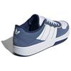 Adidas Originals Courtic Comfortable Lace-Up Non-Slip Durable Low-Top Skate Shoes Unisex Sneakers White Blue JI2554