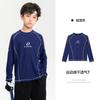 Boys Long Sleeve T-Shirt Quick Dry Outdoor Sports Top Teens Cycling