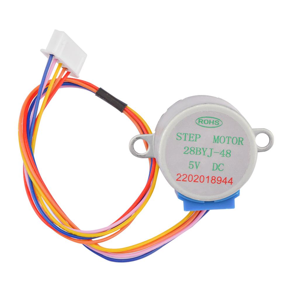 

DC 5V 12V 28BYJ-48 Stepper Motor Lead 25cm Reduction Step Gear Stepper Motor 4 Phase 28byj 28byj48