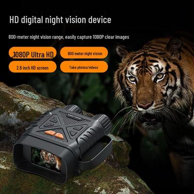 Ultra-HD 4K Night Vision Binoculars with Infrared & Large Screen for Outdoor Use