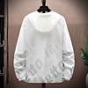 1011 high-end fashion casual sunscreen jacket men's summer light and loose breathable versatile outdoor skin clothing