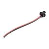Wires Connected Cable Connector Red/ Black Professional High Quality Practical