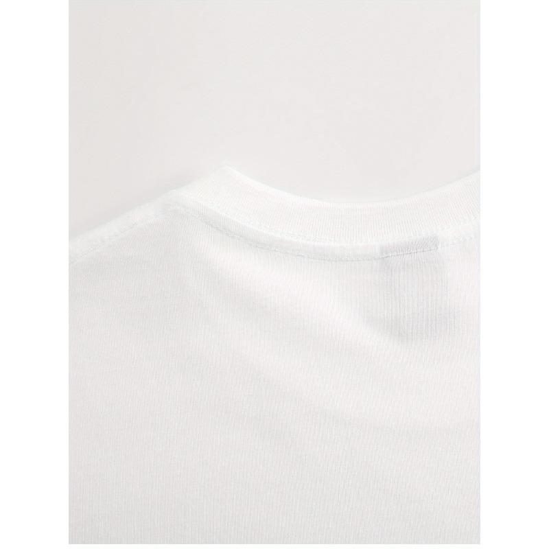 European Sizes Mens Clothes, T Shirts for Men, Casual Style Design with Print, Summer Fashion, Suitable for Daily And Outdoor Wear In Summer