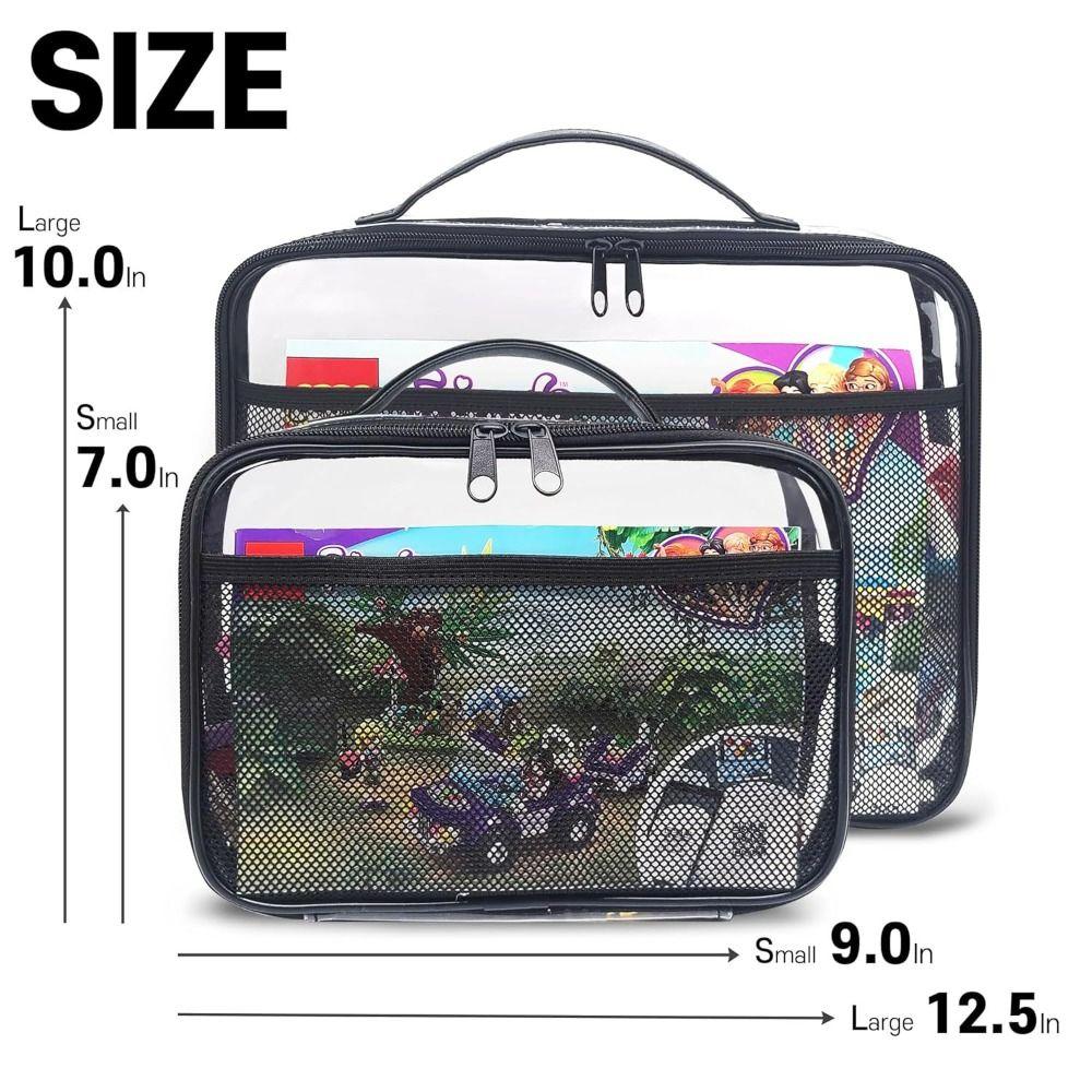 Zipper Bag Makeup Storage Bag Waterproof Toiletries Organizer  Outdoor/Camping