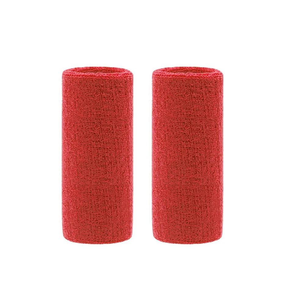 Aolikes 1 Pair Towel Sports Wristbands Tennis Sweat Bands Wrist Guard For Basketball Volleyball Padel Fitness Sweatbands Wrap