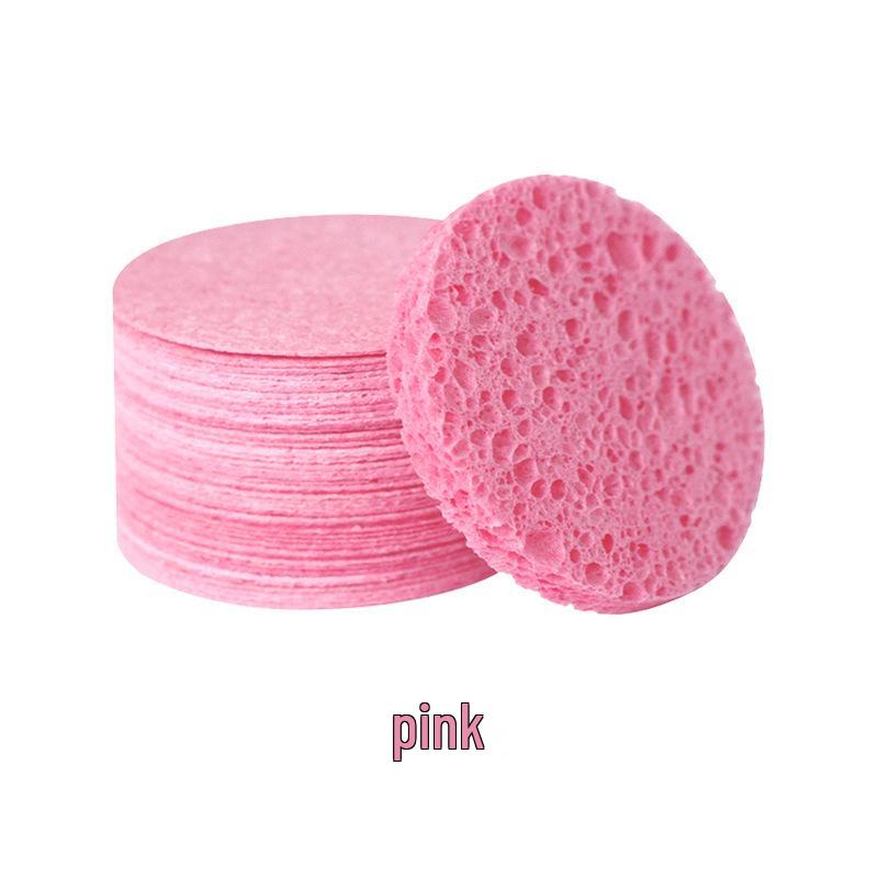 Compressed Wood Pulp Kitchen Sponge - Expanding, Non-Stick, Oil-Resistant Dishwashing Sponge