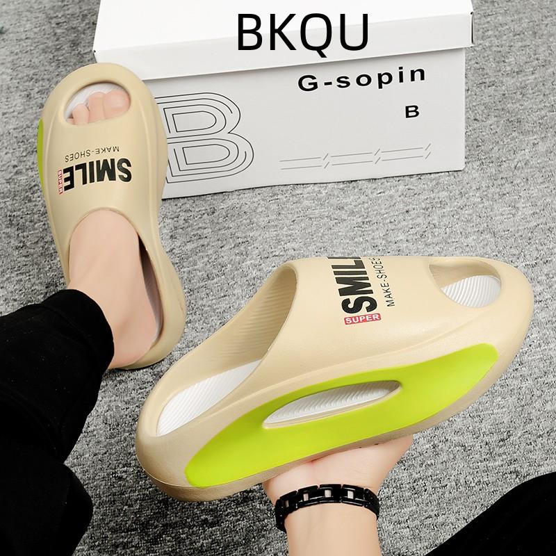 

Men s Summer Slippers Platform Breathable Massage Outdoor Non-slip Heighten Youth Trend Flat Heel Lightweight Casual Summer Main