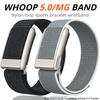 WHOOP 5.0 Armband Nylon Fitness Weich Atmungsaktiv Ersatzarmband Verstellbar Schutz Hülle Sport Armband Strap ,whoop 5.0 EKG-kompatible Version
