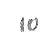 Small Hoop Earrings 925 Sterling Silver Hollow Sparkling Ear Buckles For Women Wedding Fine Jewelry