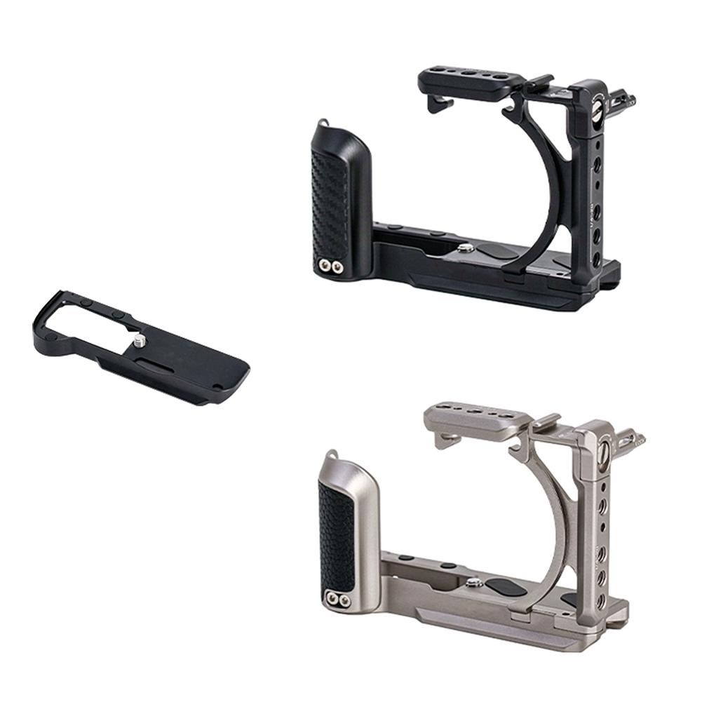 For Powershot V1 Camera Rabbit Cage Anti Collision Metal Protection Base Outdoor Expansion Video VLOG Shooting Accessories
