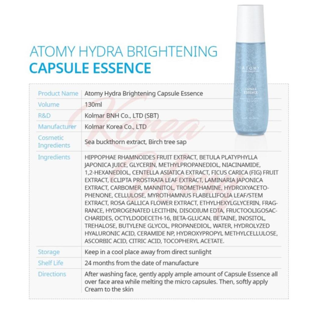 Atomy Hydra Brightening Kapselessenz 130 ml