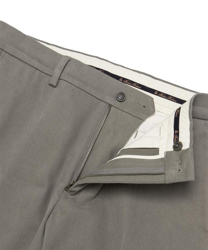 BROOKS BROTHERS 23Fw Flannel Stretch Chino Pants (Beige) (Bbpcmb0024Zdw)