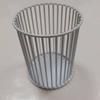 Metal Desk Organizer Pen Holder Storage Basket Office School Makeup Brushes Nordic Style Iron Wire Mesh Container