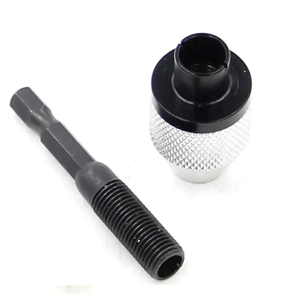 1PC 0.3-6 Quick Change Hexagonal Handle Three Claws Self-centering Twist Drill Chuck 0.3-3. 6mm Electric Grinding Tool Set