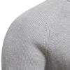 Gant Autumn and Winter Embroidery New Men's Semi Open Sweater Men's Long Sleeved Stand Up Collar Solid Color Versatile Casual Top