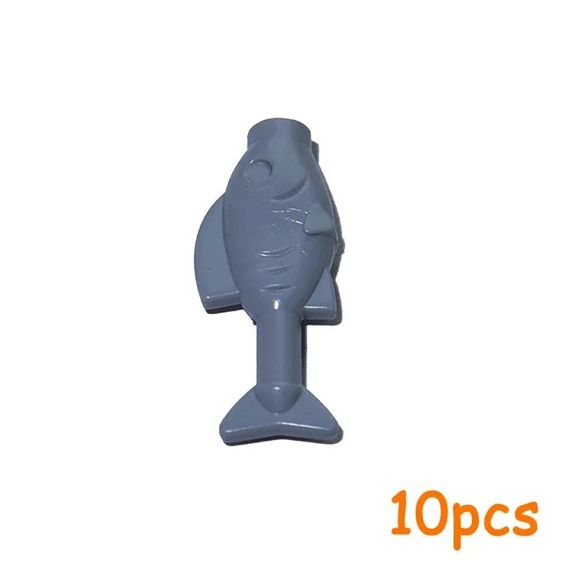 Non-Toxic Moc Food Accessories Fish Egg Bread Pizza Chocolate Fruit Carrot Hamburger Chips Chicken Bottle Bricks Building Blocks Toys