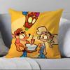 Game Cartoon Crashs B-B-Bandicoot Pillow Case Pillowcase Soft Skin Friendly & Comfortable With A Hidden Zipper