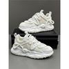 Scarpe casual traspiranti di alta gamma europee per primavera/estate, scarpe platform da papà, scarpe in mesh, cds
