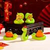 6PCS 2025 New Year Snake Miniatures Spring Festival Mini Snake Figures  Home Office