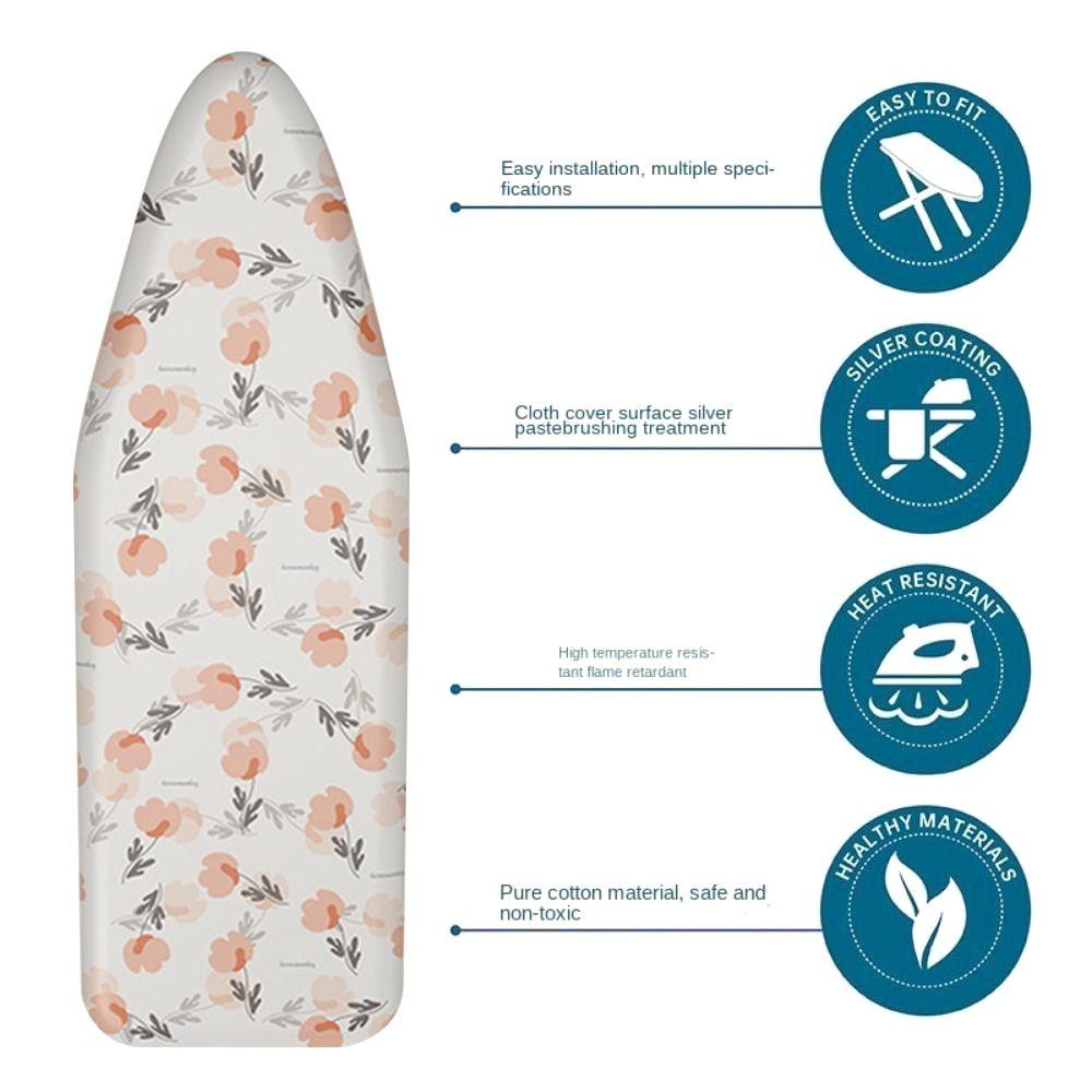 Funda universal para tabla de planchar, almohadilla gruesa estampada, acolchada, de alta calidad