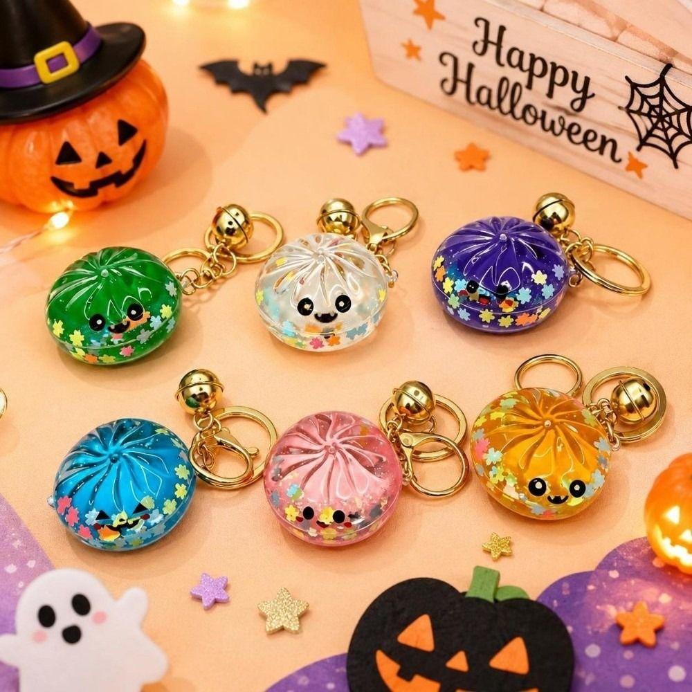 Flowing Sand Cartoon Pendant Squishy Bun Pendant Cute Steamed Bun Pendant Purse