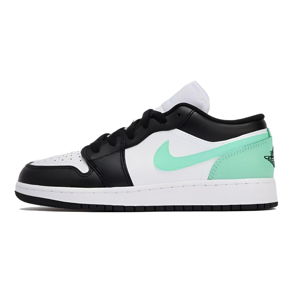 Jordan Air Jordan 1 Low top Vintage Basketball Shoes Men's White 553558-131(Team85-)