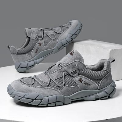 Men's Breathable Hiking Shoes, Men's Low-top Outdoor Wear-resistant and Anti-slip Casual Shoes