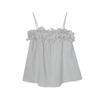 Summer Korean Gentle Heavy Industry Lace Sleeveless Vest Suspender Outer Top S