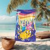 1Pc Adventure Time Characters Beach Towel Microfiber Beach Towel Thin Absorbent For Beach Swimming Yoga Bath Sports 0917150
