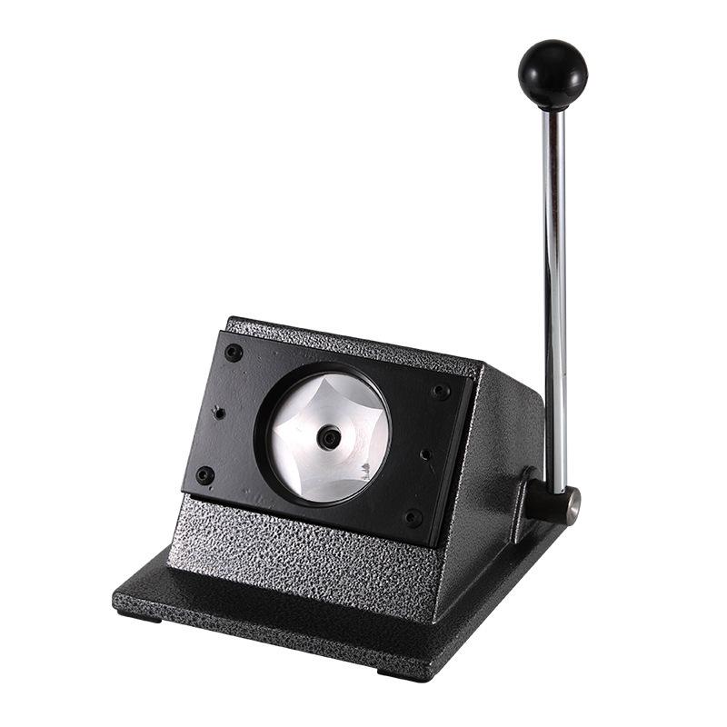 All-Metal Multi-Size Badge and Card Circle Cutter Machine