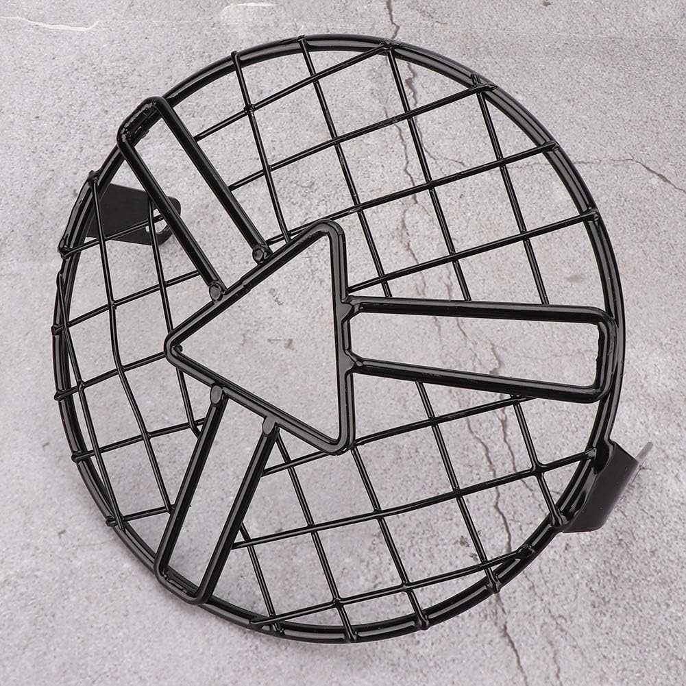 For Headlight Grill Gorgeri Headlight Grille, Motorcycle Front Headlight Guard Grille Headlamp Grill Cover Screen Protector Headlight Grill Grille