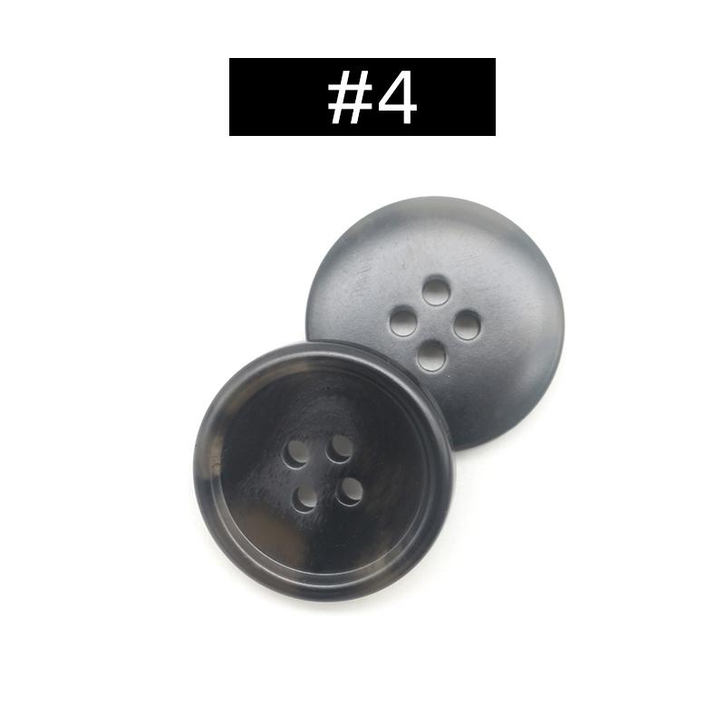 20Pcs Resin 4 Holes Buttons Sewing Accessories Size Complete For Clothing Decorative Plastic Buttons Handmade Diy